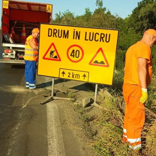 DRDP Buzau începe lucrările pentru instalarea separatoarelor mediane pe DN2-E85