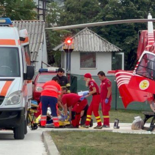 Elicopterul SMURD interveniează de urgență la Botoșani pentru un bărbat cu infarct miocardic acut