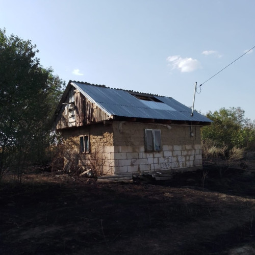 Incendiu în Hulub după stingerea focului de la Buhaceni