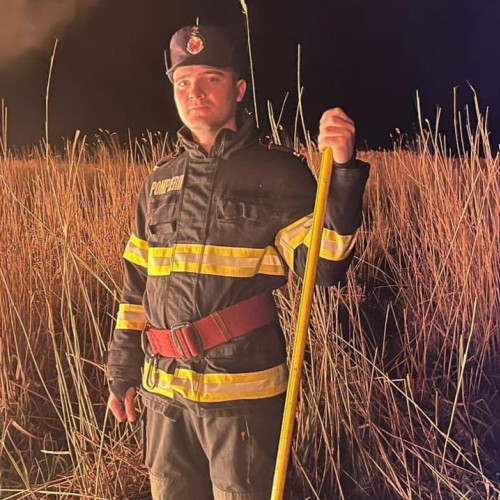 Un pompier din Botoșani intervenție eroică în timpul concediului