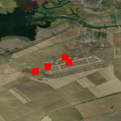 Explozii puternice la baza aeriană Marinovka, în apropiere de Volgograd