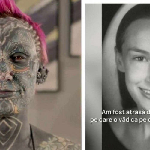 Cea mai tatuată persoană din lume, o veterana americană cu un corp acoperit de cerneală