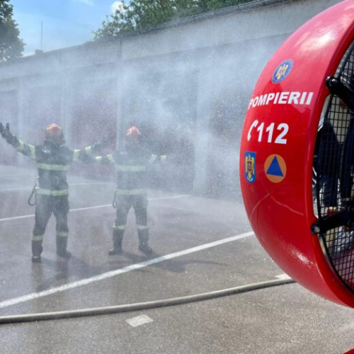 Cod portocaliu de caniculă emis în județul Giurgiu