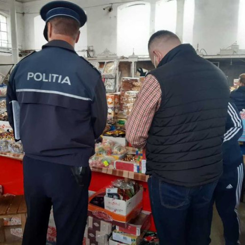 Razie în Piața Centrală din Botoșani pentru prevenirea faptelor antisociale