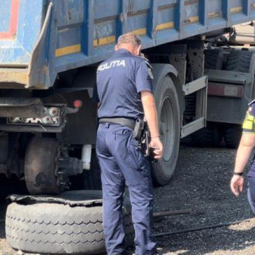 Accident grav la o vulcanizare din Botoșani