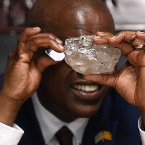 Al doilea cel mai mare diamant din lume a fost descoperit în Botswana