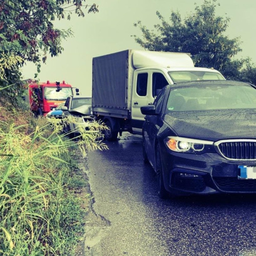 Accident rutier pe DN 14B, în Craciunelu de Jos