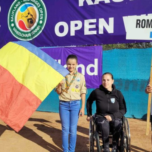 Cristina Deac, sportiva din Deva, obține rezultate remarcabile în tenisul paralimpic