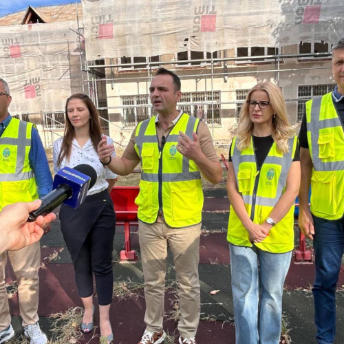 O nouă grădiniță din Târgoviște se modernizează cu sprijinul primăriei