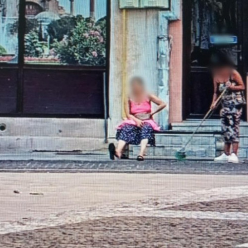 Lectie de educatie civica pentru "elevii" din Centrul Vechi al Botosaniului