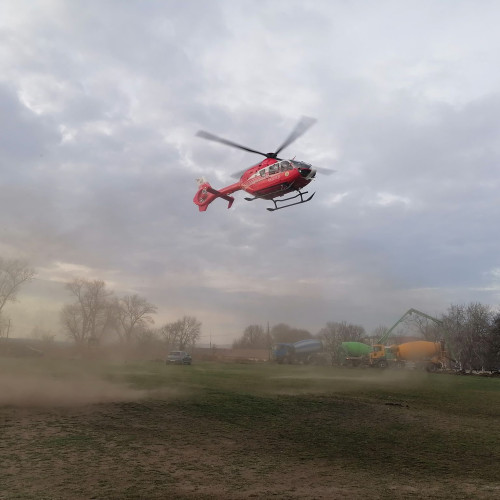 Tânărul rănit grav în explozia din Botoșani, fiul proprietarului vulcanizării