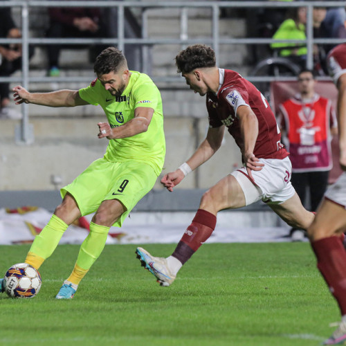Meciul serii: Politehnica Iași - Rapid București, la stadionul "Emil Alexandrescu"