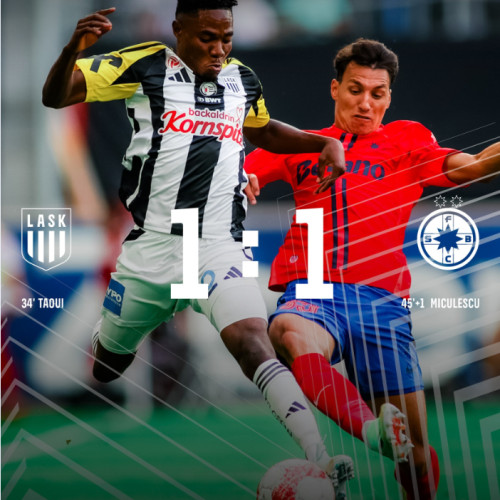 FCSB întâlnește LASK Linz în play-off-ul UEFA Europa League