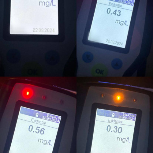 Patru șoferi de camioane, opriți pentru alcool la volan în Gura Foii