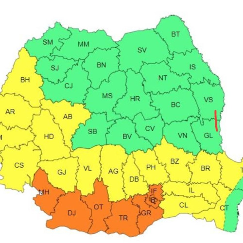 Avertizări de caniculă în aproape jumătate din țară