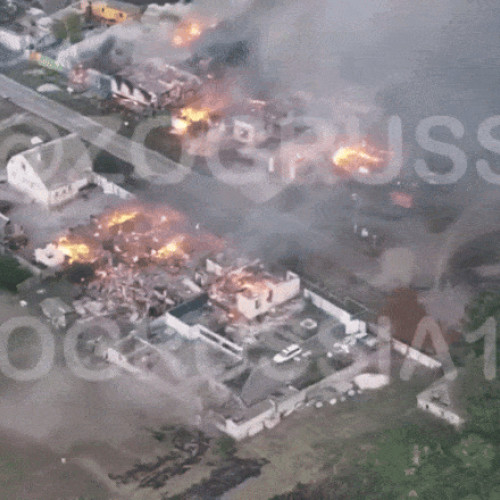 Lupte intense între blindatele ucrainene și rusești în regiunea Kursk