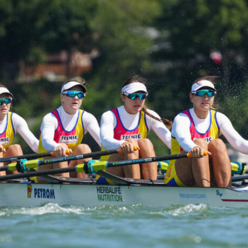 România câștigă medalia de aur la Campionatele Mondiale de canotaj U23