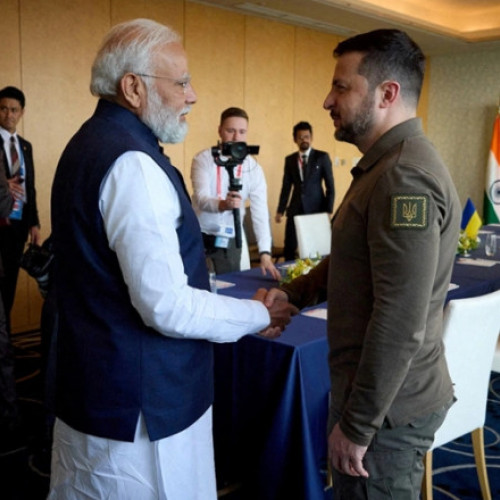 Vizita istorică a premierului Indian Narendra Modi la Kiev
