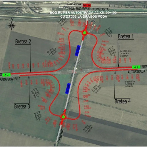 Proiect de infrastructură rutieră finanțat din fonduri europene