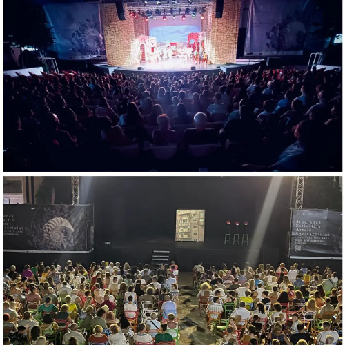 Două spectacole de succes au avut loc simultan