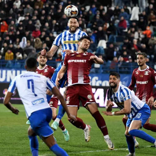 Politehnica Iași pierde în fața Rapidului București, scor 1-2