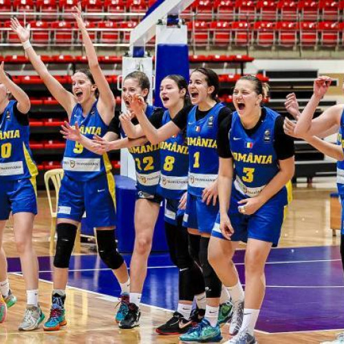 România U16 la baschet feminin s-a calificat în semifinale la Eurobasket 2024 Division B