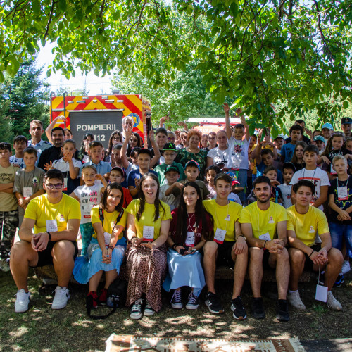 Pompierii au educat copiii din comuna Călărași despre siguranță