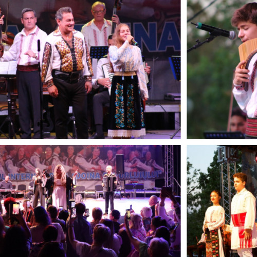 Atmosfera de sărbătoare la Festivalul Internațional de Folclor "Doina Covurluiului"