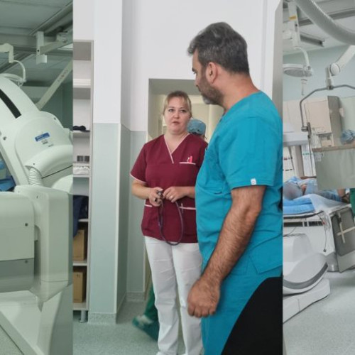 Proceduri de angiografie realizate la Spitalul din Onesti