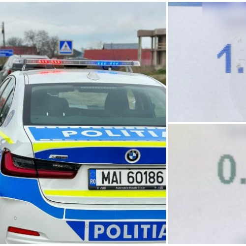 Acțiuni ale poliției pentru siguranța rutieră în Bacău
