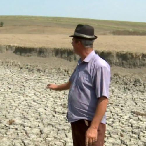 Seceta severă afectează două râuri din bazinul Argeș-Vedea