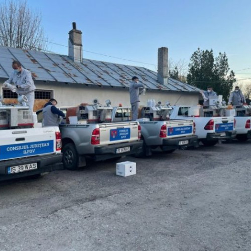 Continuarea campaniei "Ilfov fără țânțari" în județul Ilfov