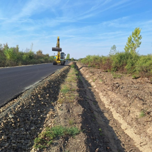 Modernizarea drumului Seleus-Sicula avansează în județul Arad