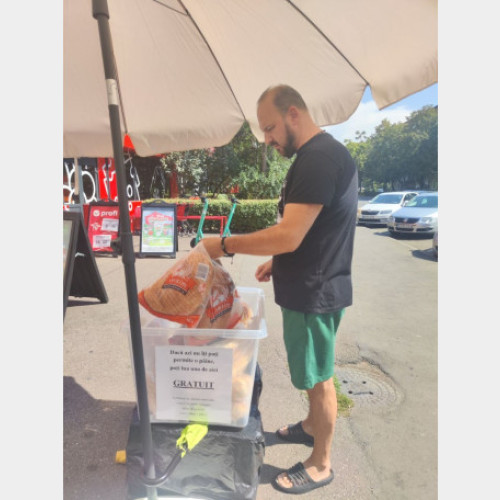 Aproape 400 de pâini donate în cadrul proiectului &quot;Oradea donează o pâine&quot;