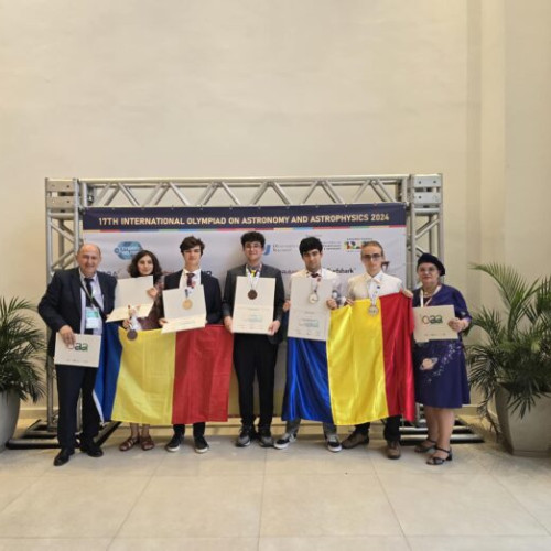 România câștigă cinci medalii la Olimpiada Internațională de Astronomie și Astrofizică