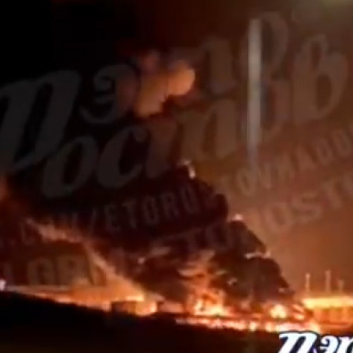 Dronele ucrainene au atacat un depozit de petrol în Rusia