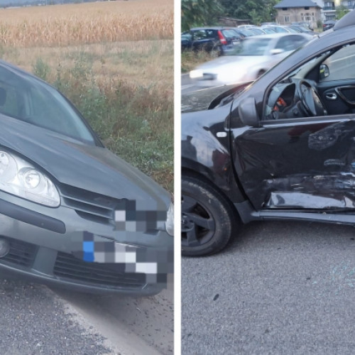 Trei mașini avariate în urma a două accidente rutiere în Pitești și Dărmănești