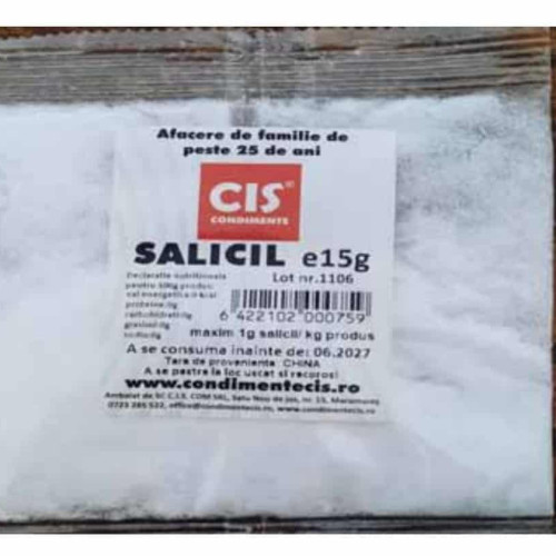 Salicil retras din magazinele din Alba și alte județe