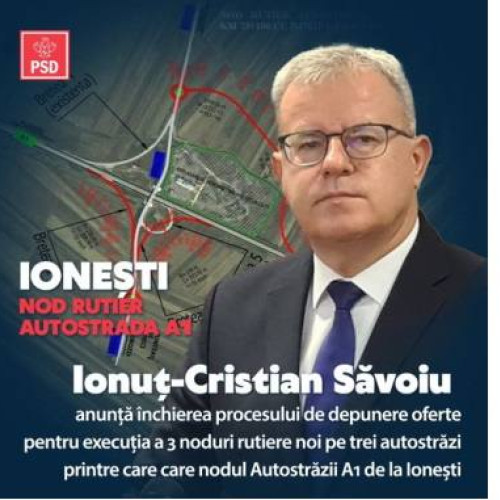 Veste bună pentru județul Dâmbovița: Ofertă depusă pentru nodul rutier de la Ionești