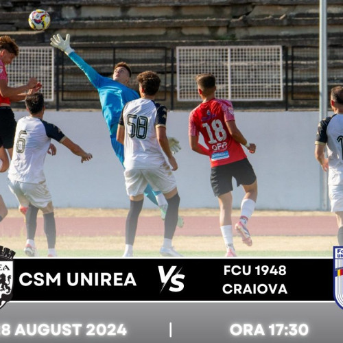 CSM Unirea Alba Iulia întâlnește FCU 1948 Craiova în meciul din Cupa României