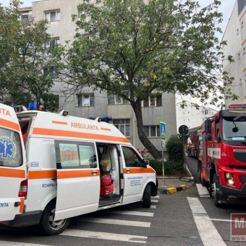 Incendiu într-un apartament din Botoșani: multiple echipaje de intervenție mobilizate