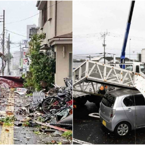 Taifunul Shanshan provoacă distrugeri și victime în Japonia