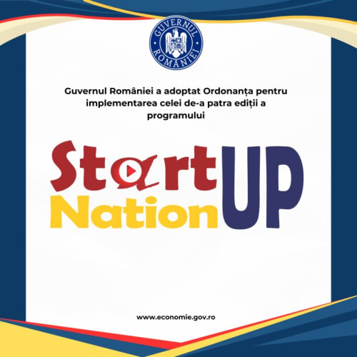 Anunț privind lansarea programului Start-Up Nation 2024 pentru tineri