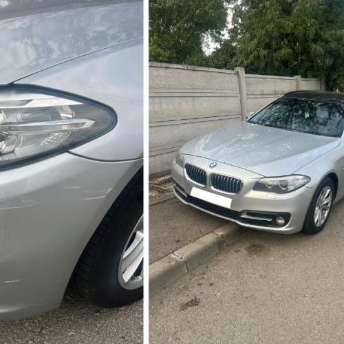 Deteriorarea unei mașini pe trotuarul din Cluj-Napoca stârnește reacții pe rețelele de socializare