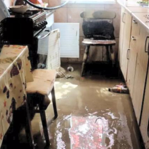 Probleme cu canalizarea pe strada Catinei din Cluj-Napoca