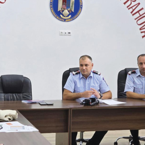 Statisticile intervențiilor pompierilor prahoveni, prezentate la ISU "Șerban Cantacuzino"