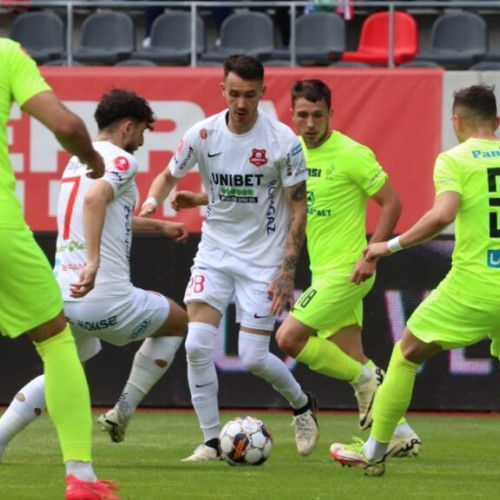 Duel între FC Hermannstadt și Politehnica Iași în etapa a VIII-a a Ligii I
