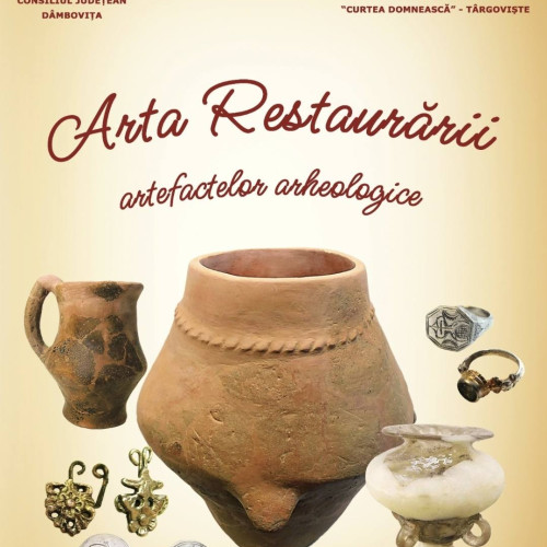 Nouă expoziție la Muzeul de Istorie din Târgoviște: "ARTA RESTAURĂRII ARTEFACTELOR ARHEOLOGICE"