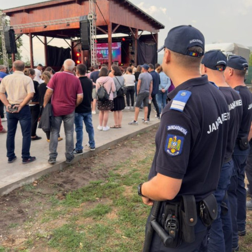 Jandarmii vranceni pregătiți pentru evenimentele culturale și sportive din acest weekend