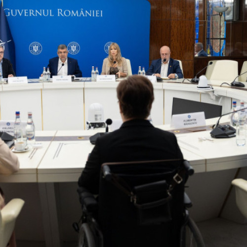 Marcel Ciolacu discută cu reprezentanții persoanelor cu dizabilități despre pensii